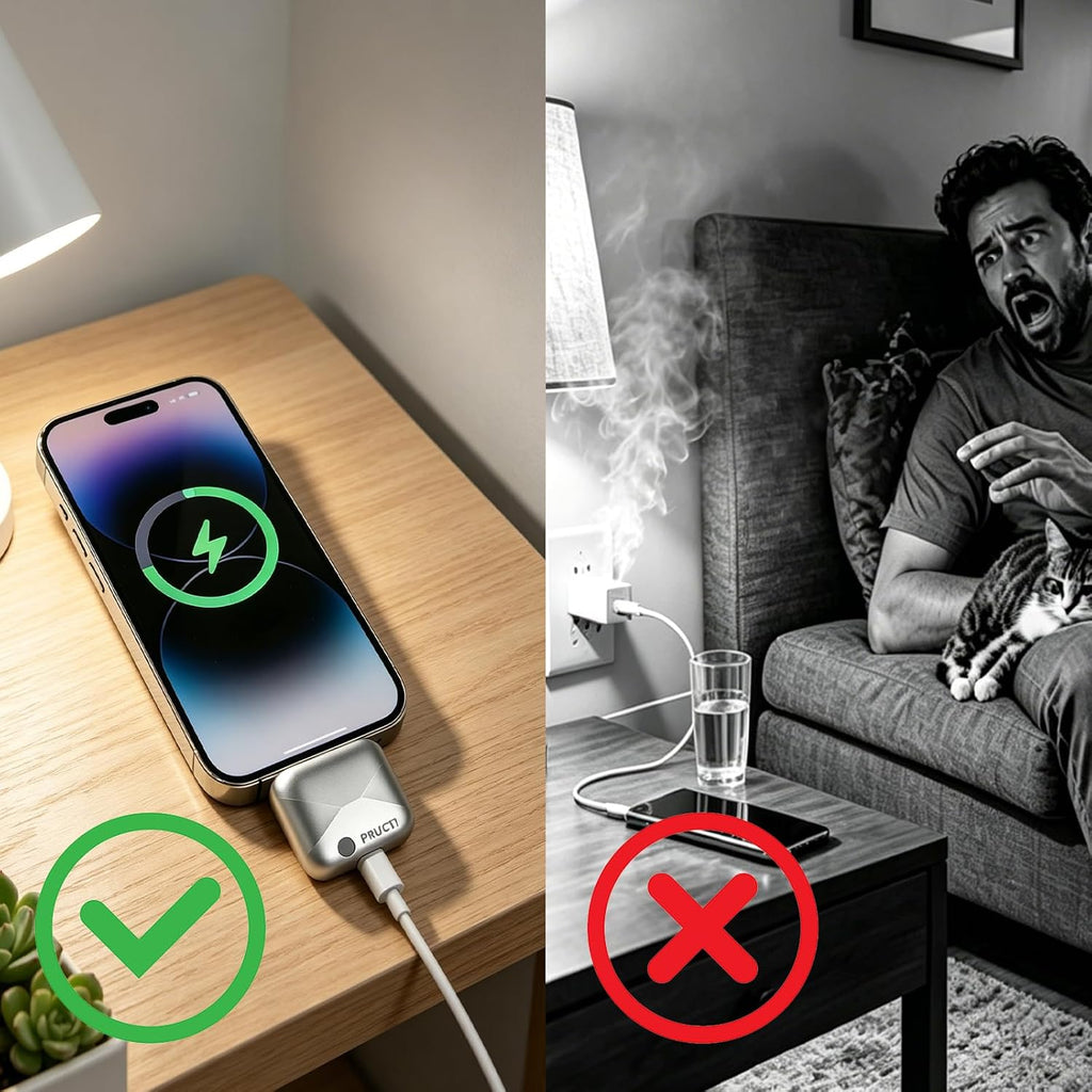 140W Auto Shut off Phone Smart AI Auto Stop Charging Adapter Unplug on Full | Prevent Overcharging, Universal Fast Charging Compatible with USB-C Charging for Apple Devices, Headphones, Tablets, and More